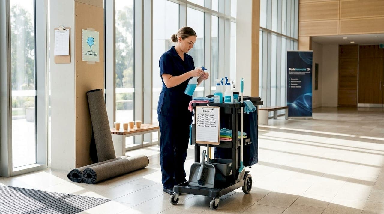 How to ensure spotless events with professional deep cleaning