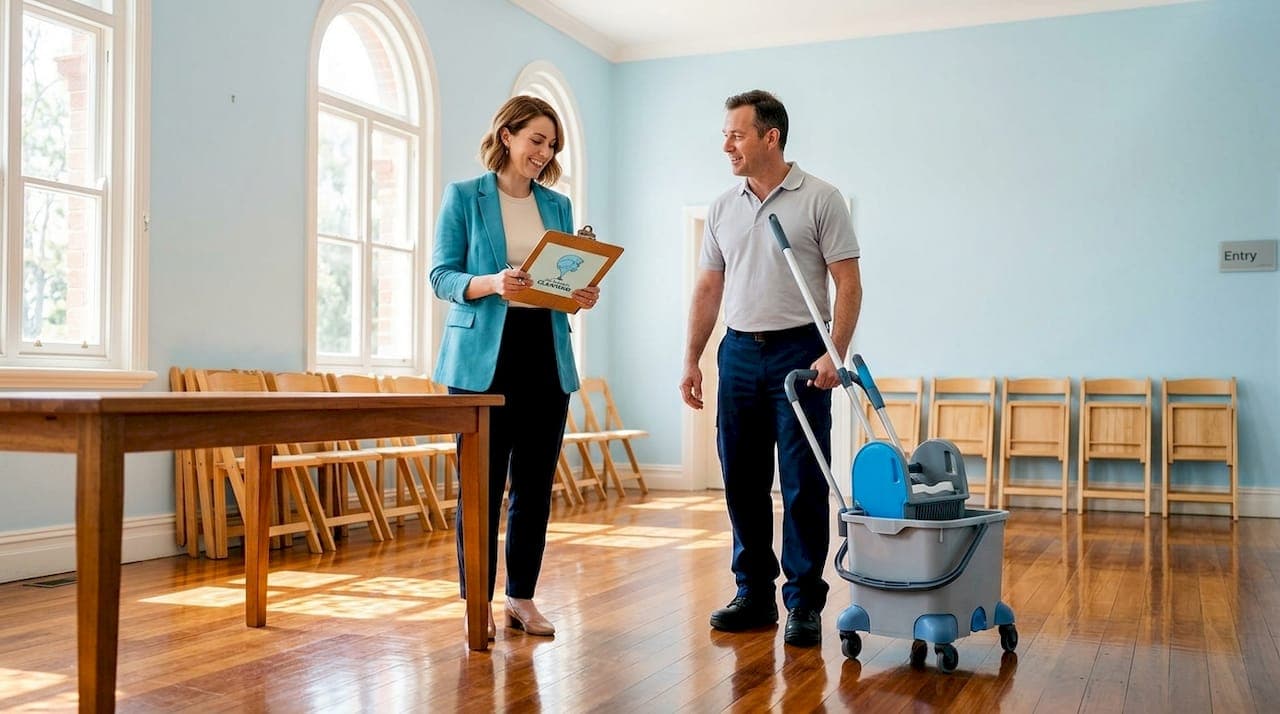 Cleaning checklist for events: venue-ready every time