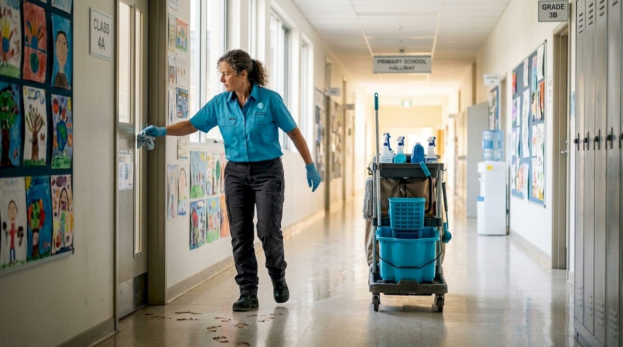 Education sector cleaning explained for schools
